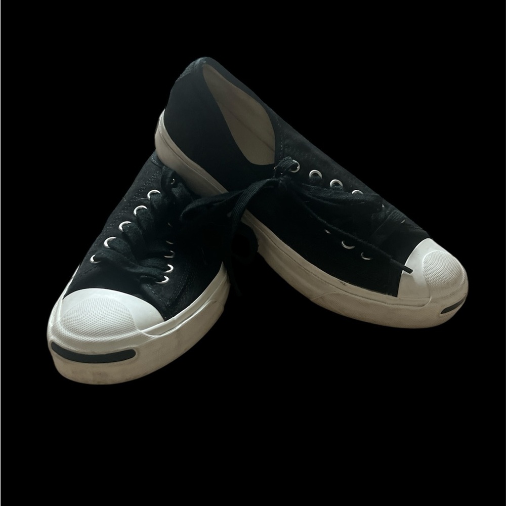 Converse Classic Black and White Shoes - Picture 2 of 2